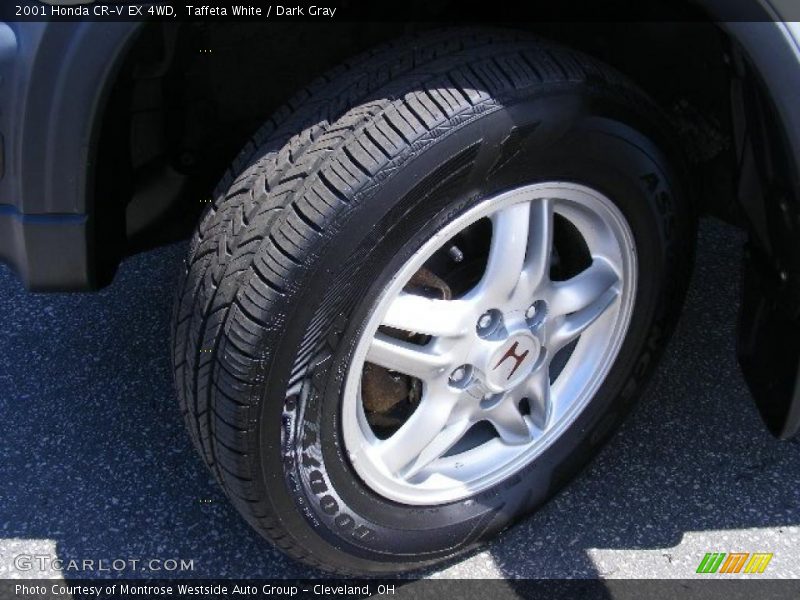 Taffeta White / Dark Gray 2001 Honda CR-V EX 4WD