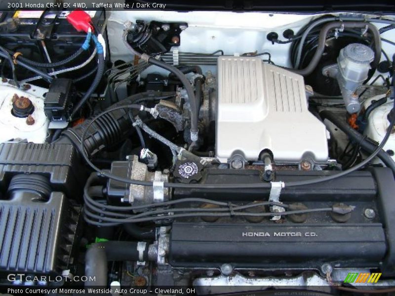 Taffeta White / Dark Gray 2001 Honda CR-V EX 4WD