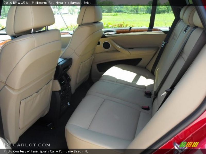 Melbourne Red Metallic / Bamboo Beige 2010 BMW X5 M