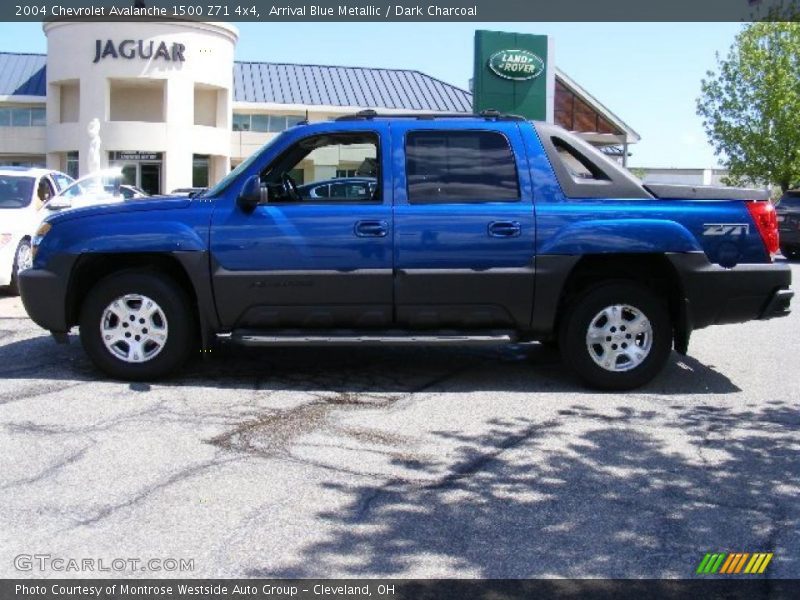 Arrival Blue Metallic / Dark Charcoal 2004 Chevrolet Avalanche 1500 Z71 4x4
