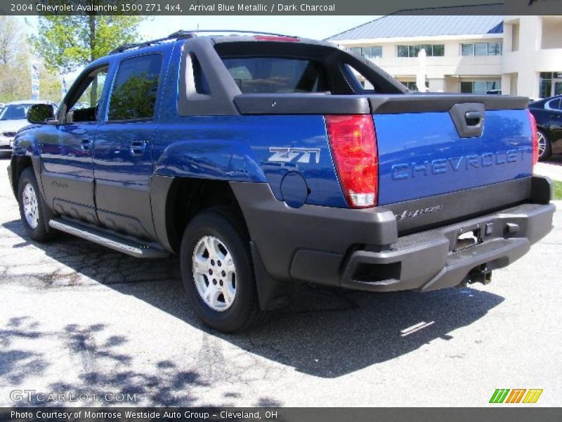 Arrival Blue Metallic / Dark Charcoal 2004 Chevrolet Avalanche 1500 Z71 4x4