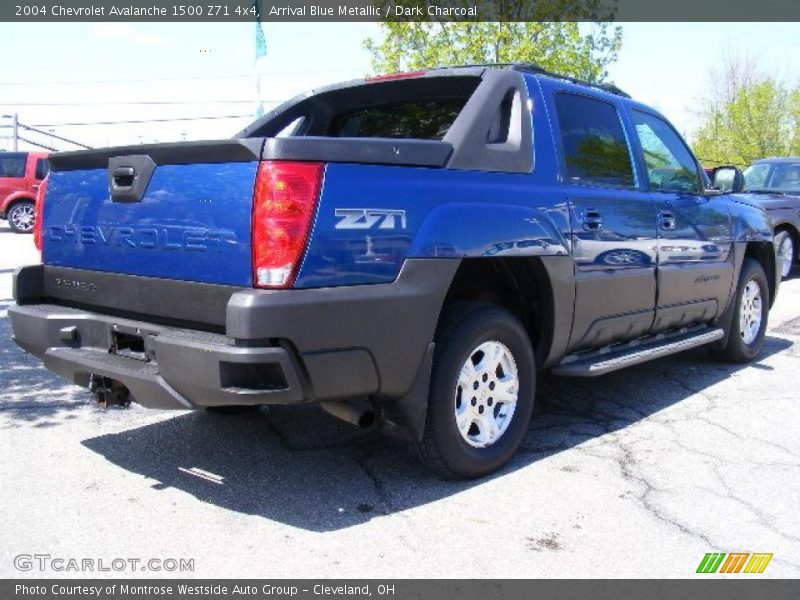 Arrival Blue Metallic / Dark Charcoal 2004 Chevrolet Avalanche 1500 Z71 4x4