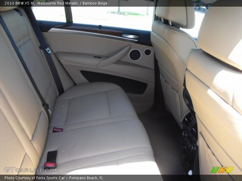 Melbourne Red Metallic / Bamboo Beige 2010 BMW X5 M