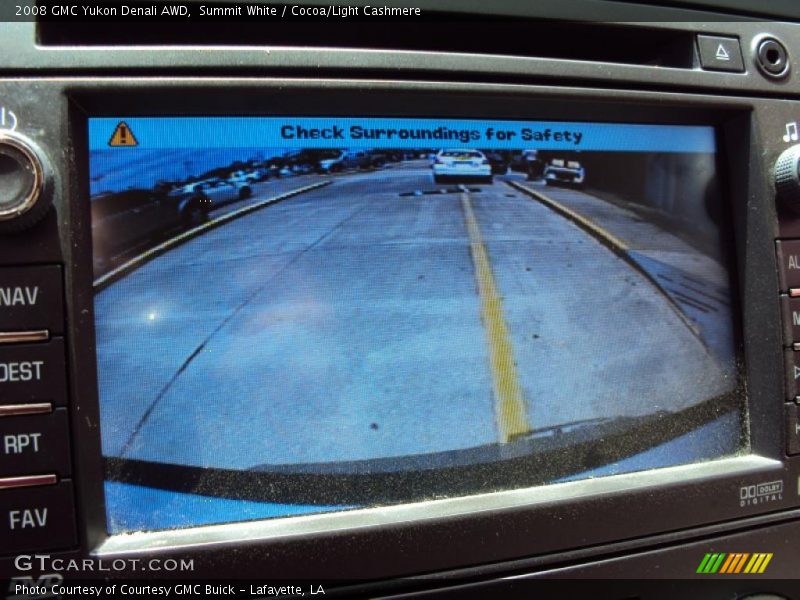Summit White / Cocoa/Light Cashmere 2008 GMC Yukon Denali AWD