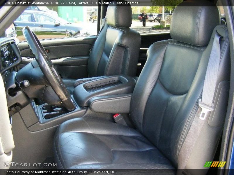 Arrival Blue Metallic / Dark Charcoal 2004 Chevrolet Avalanche 1500 Z71 4x4