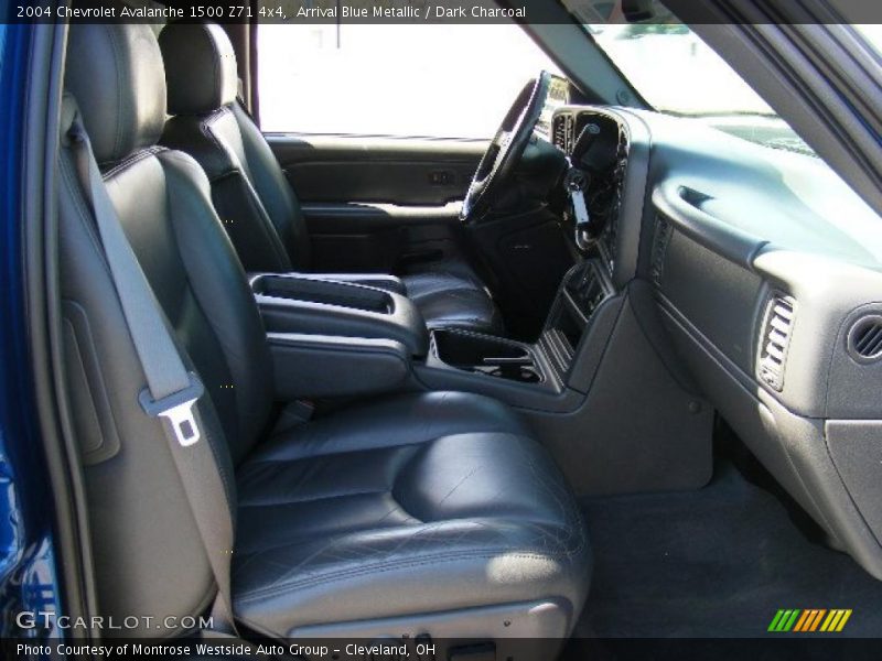 Arrival Blue Metallic / Dark Charcoal 2004 Chevrolet Avalanche 1500 Z71 4x4