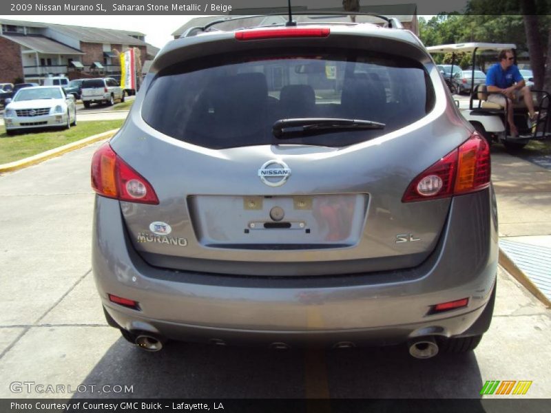 Saharan Stone Metallic / Beige 2009 Nissan Murano SL