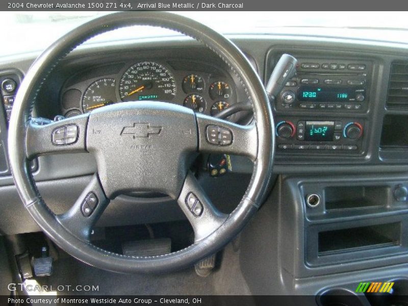 Arrival Blue Metallic / Dark Charcoal 2004 Chevrolet Avalanche 1500 Z71 4x4