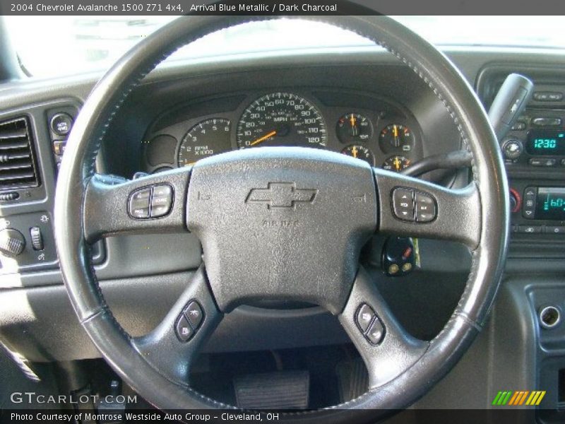 Arrival Blue Metallic / Dark Charcoal 2004 Chevrolet Avalanche 1500 Z71 4x4