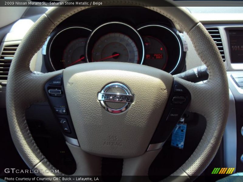 Saharan Stone Metallic / Beige 2009 Nissan Murano SL