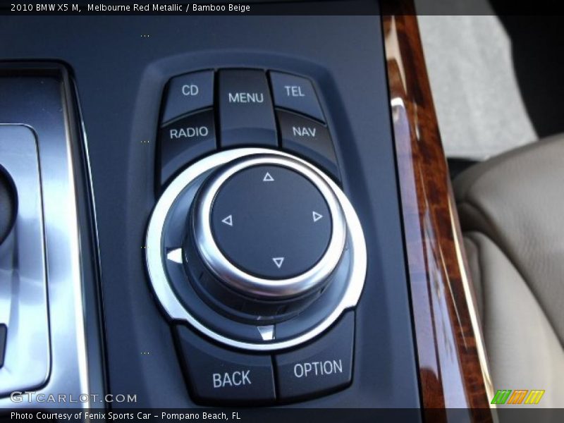 Melbourne Red Metallic / Bamboo Beige 2010 BMW X5 M