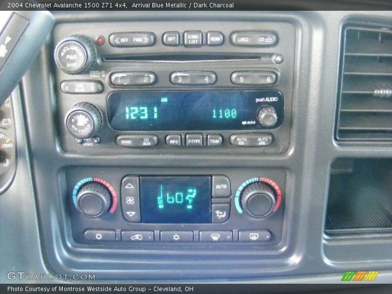 Arrival Blue Metallic / Dark Charcoal 2004 Chevrolet Avalanche 1500 Z71 4x4