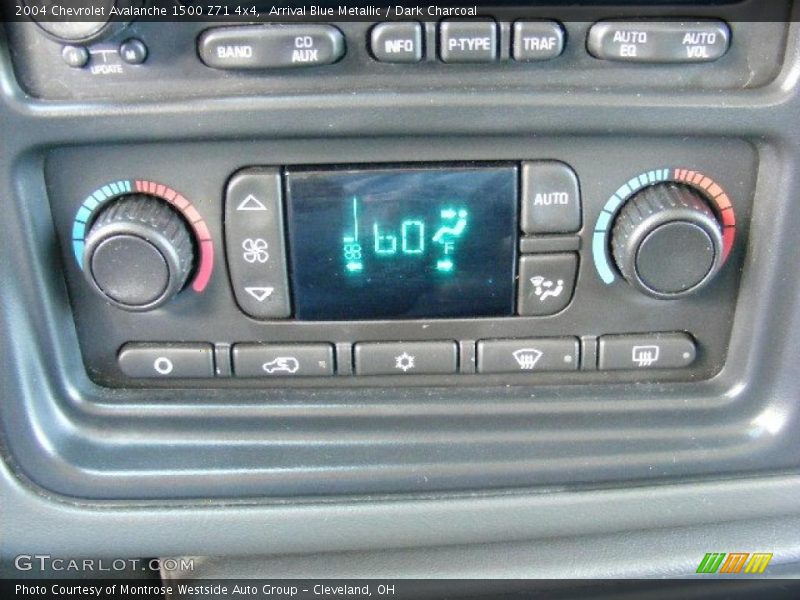 Arrival Blue Metallic / Dark Charcoal 2004 Chevrolet Avalanche 1500 Z71 4x4