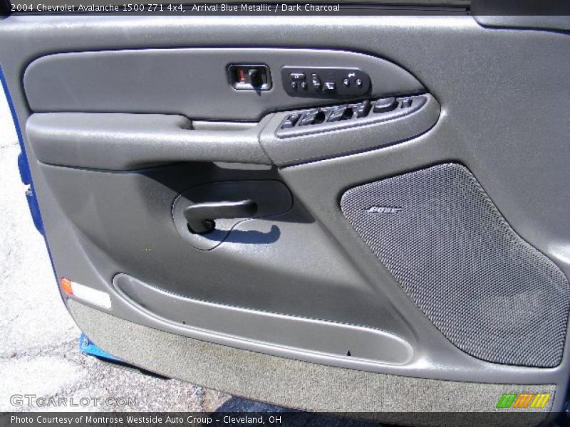 Arrival Blue Metallic / Dark Charcoal 2004 Chevrolet Avalanche 1500 Z71 4x4