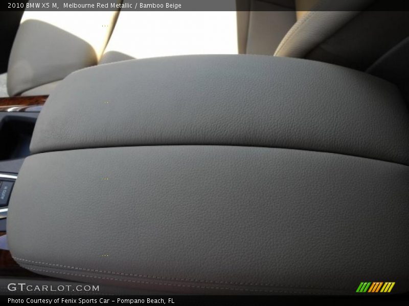 Melbourne Red Metallic / Bamboo Beige 2010 BMW X5 M