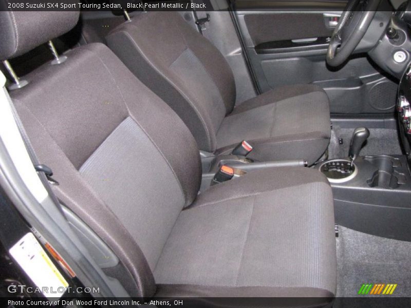 Black Pearl Metallic / Black 2008 Suzuki SX4 Sport Touring Sedan