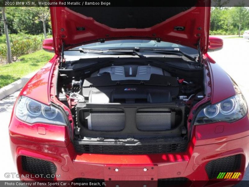 Melbourne Red Metallic / Bamboo Beige 2010 BMW X5 M