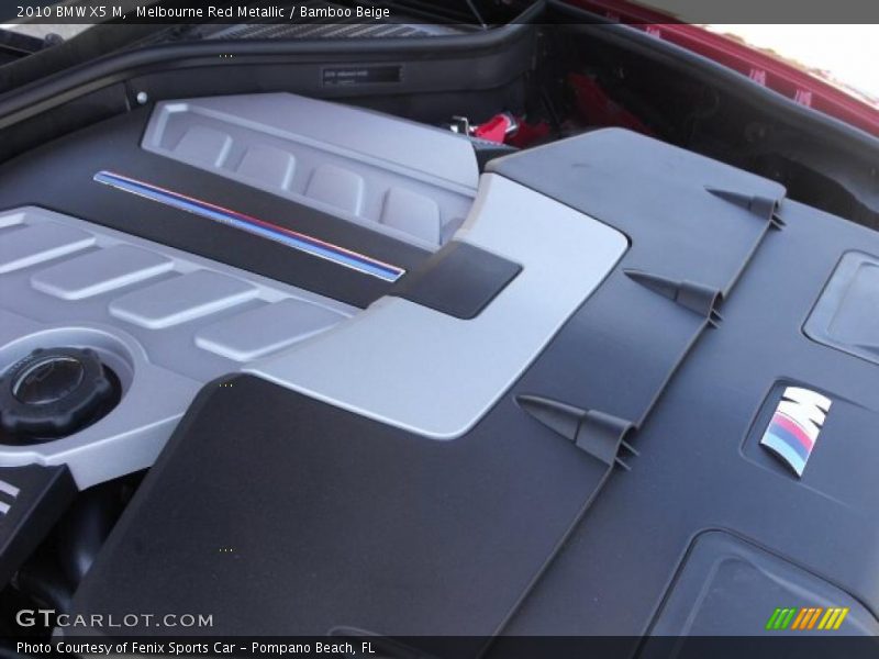Melbourne Red Metallic / Bamboo Beige 2010 BMW X5 M