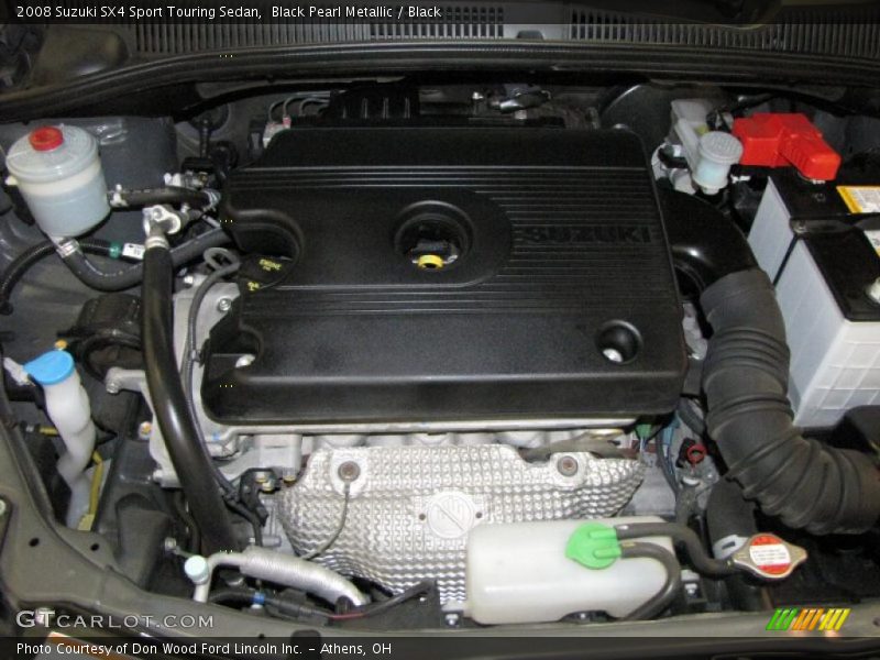 Black Pearl Metallic / Black 2008 Suzuki SX4 Sport Touring Sedan