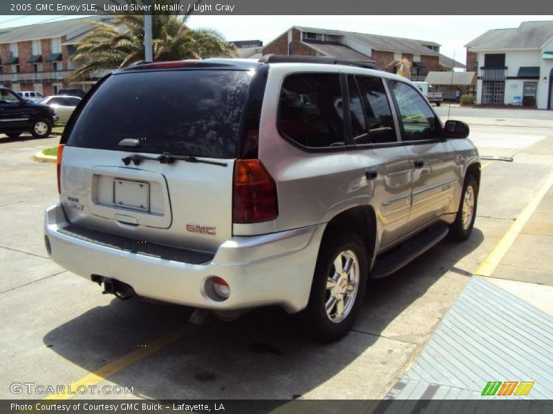 Liquid Silver Metallic / Light Gray 2005 GMC Envoy SLE