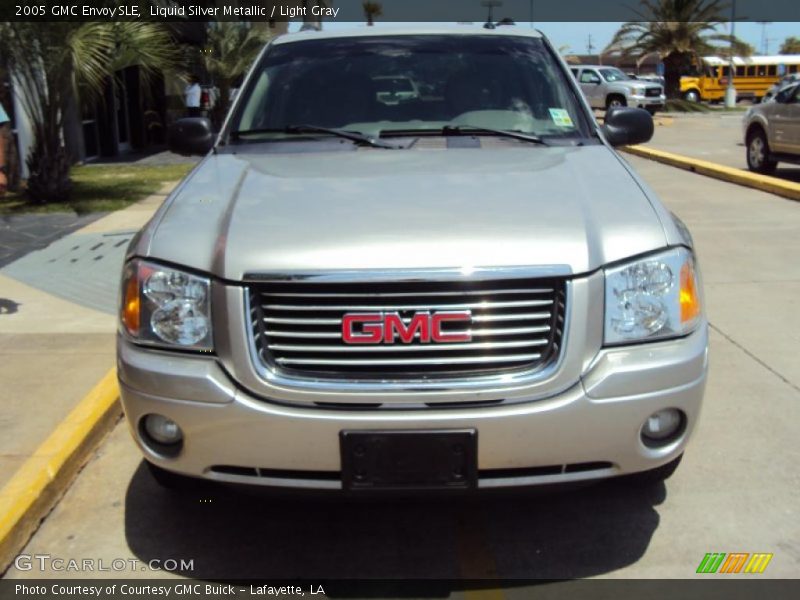 Liquid Silver Metallic / Light Gray 2005 GMC Envoy SLE