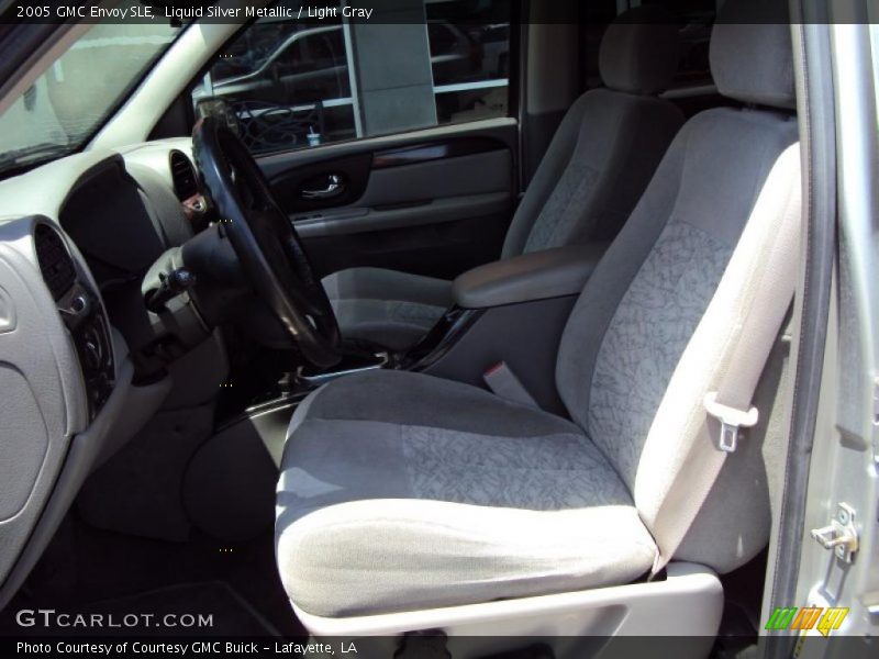 Liquid Silver Metallic / Light Gray 2005 GMC Envoy SLE