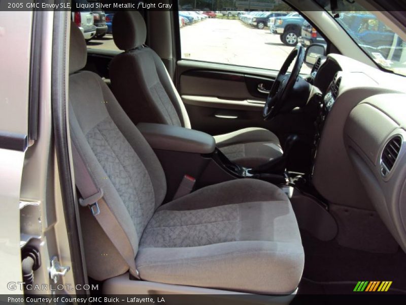 Liquid Silver Metallic / Light Gray 2005 GMC Envoy SLE