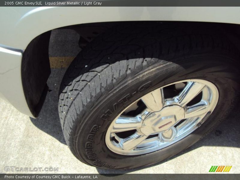 Liquid Silver Metallic / Light Gray 2005 GMC Envoy SLE