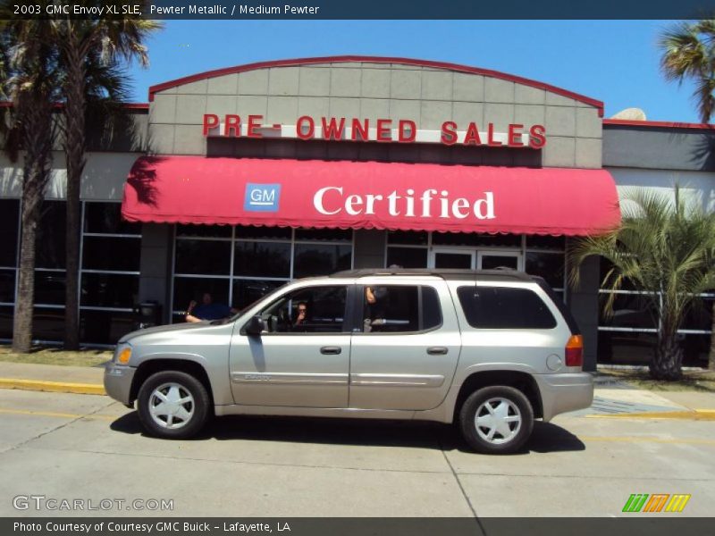 Pewter Metallic / Medium Pewter 2003 GMC Envoy XL SLE