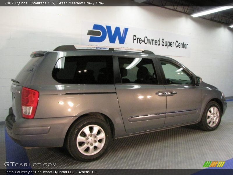 Green Meadow Gray / Gray 2007 Hyundai Entourage GLS