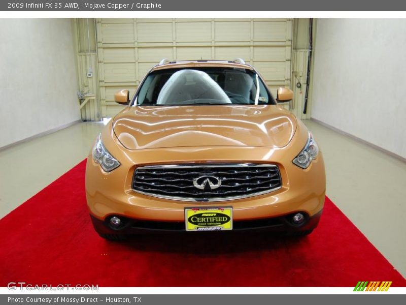 Mojave Copper / Graphite 2009 Infiniti FX 35 AWD