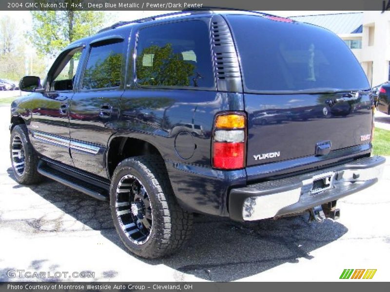 Deep Blue Metallic / Pewter/Dark Pewter 2004 GMC Yukon SLT 4x4
