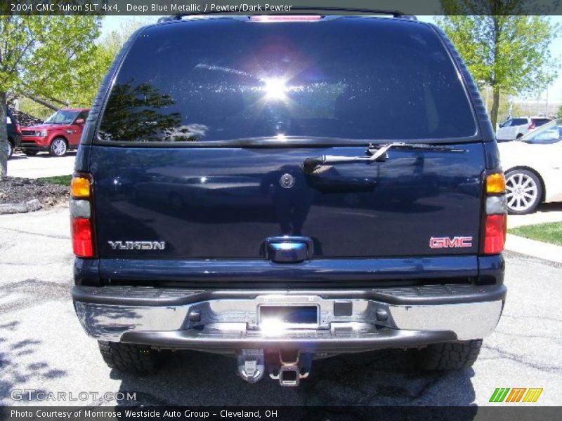 Deep Blue Metallic / Pewter/Dark Pewter 2004 GMC Yukon SLT 4x4