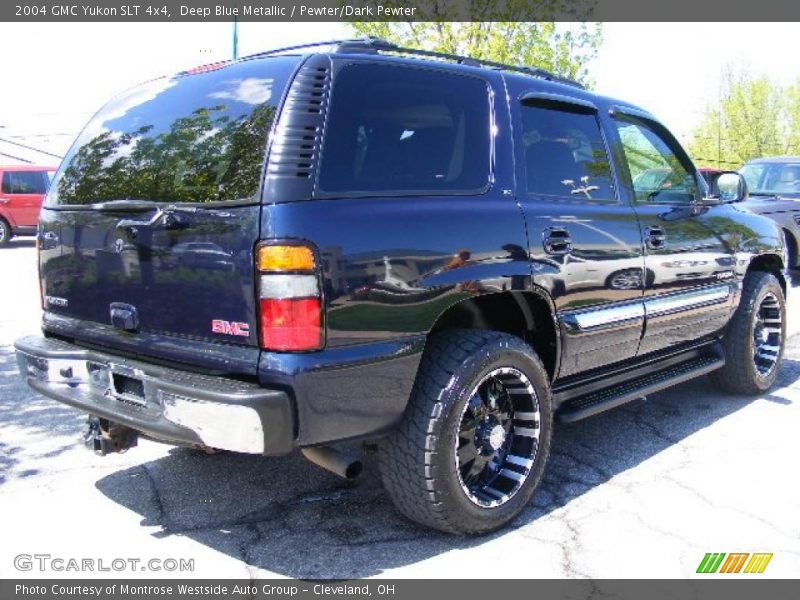 Deep Blue Metallic / Pewter/Dark Pewter 2004 GMC Yukon SLT 4x4