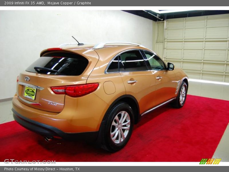 Mojave Copper / Graphite 2009 Infiniti FX 35 AWD
