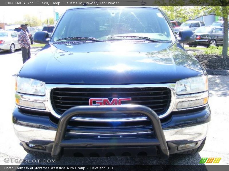 Deep Blue Metallic / Pewter/Dark Pewter 2004 GMC Yukon SLT 4x4