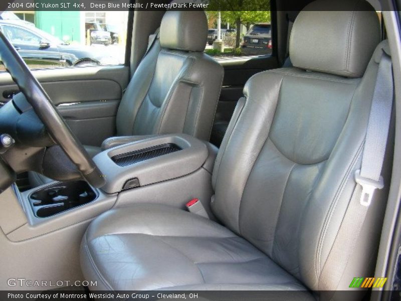 Deep Blue Metallic / Pewter/Dark Pewter 2004 GMC Yukon SLT 4x4