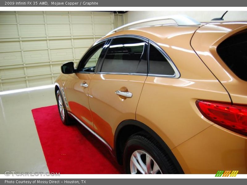Mojave Copper / Graphite 2009 Infiniti FX 35 AWD