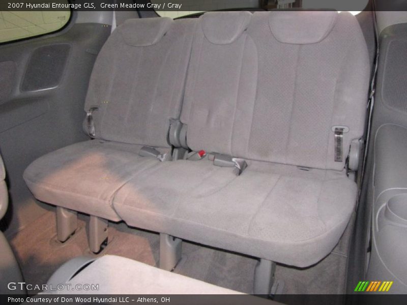 Green Meadow Gray / Gray 2007 Hyundai Entourage GLS