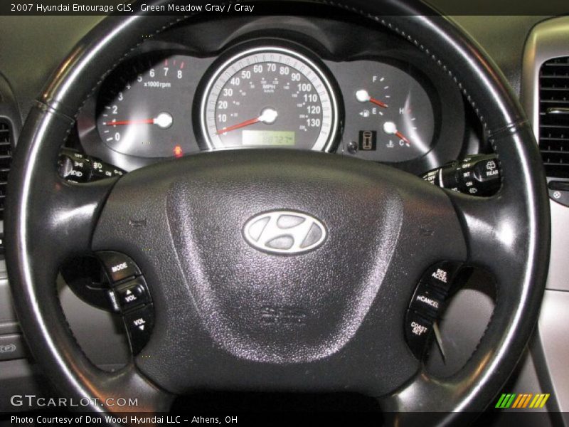 Green Meadow Gray / Gray 2007 Hyundai Entourage GLS