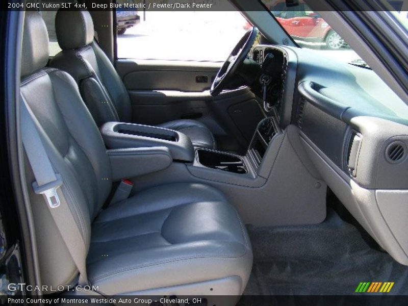 Deep Blue Metallic / Pewter/Dark Pewter 2004 GMC Yukon SLT 4x4