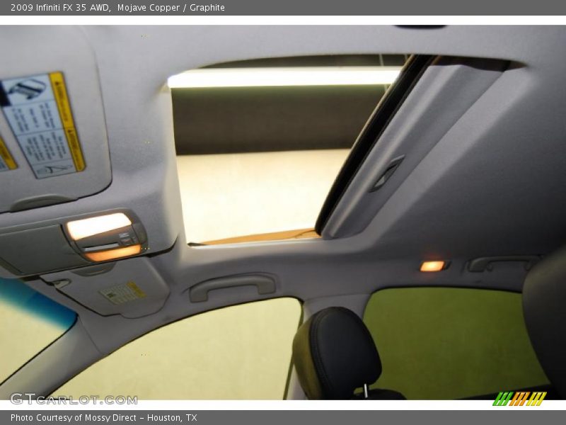 Mojave Copper / Graphite 2009 Infiniti FX 35 AWD