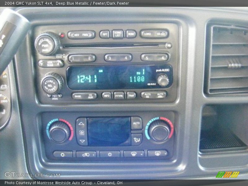 Deep Blue Metallic / Pewter/Dark Pewter 2004 GMC Yukon SLT 4x4
