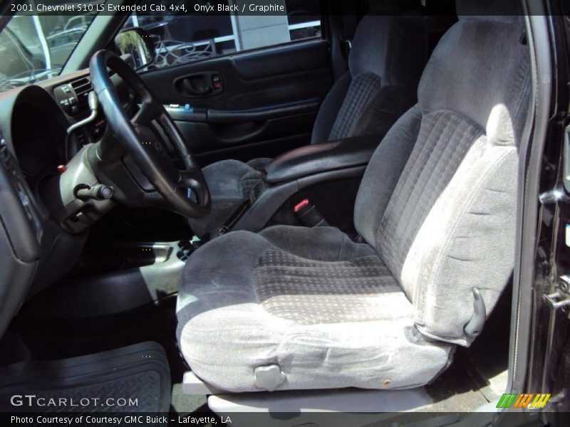 Onyx Black / Graphite 2001 Chevrolet S10 LS Extended Cab 4x4