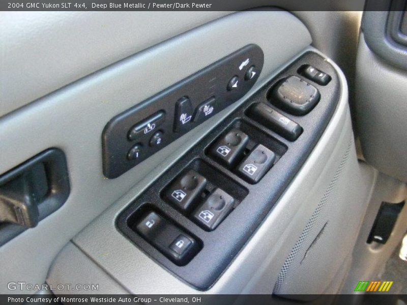 Deep Blue Metallic / Pewter/Dark Pewter 2004 GMC Yukon SLT 4x4