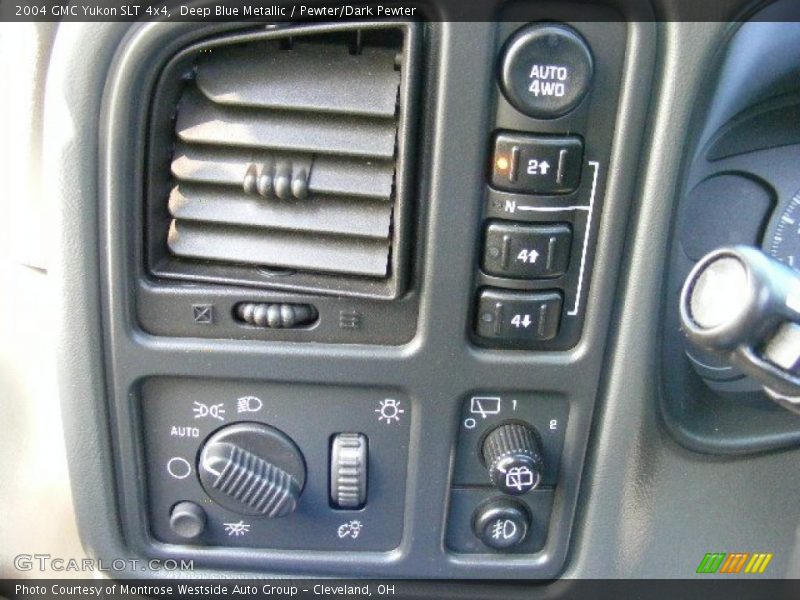 Deep Blue Metallic / Pewter/Dark Pewter 2004 GMC Yukon SLT 4x4