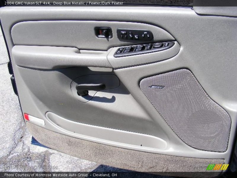Deep Blue Metallic / Pewter/Dark Pewter 2004 GMC Yukon SLT 4x4