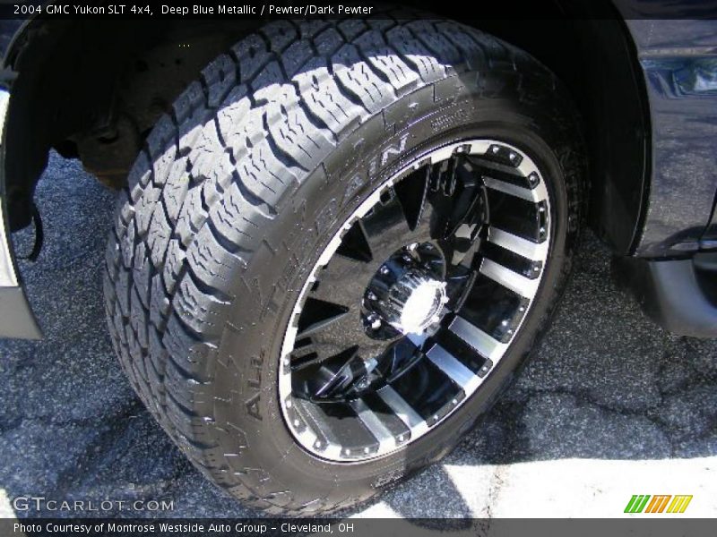 Deep Blue Metallic / Pewter/Dark Pewter 2004 GMC Yukon SLT 4x4
