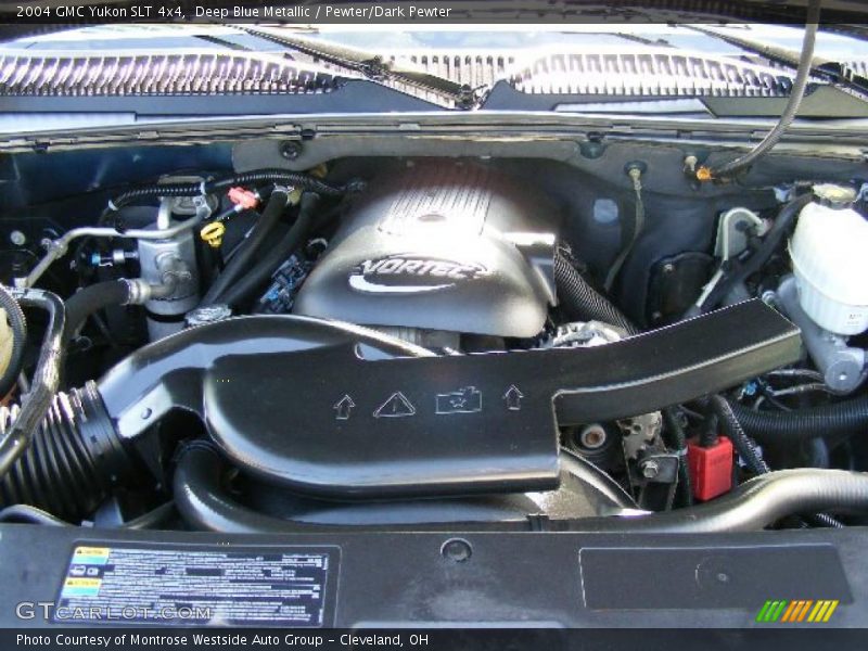 Deep Blue Metallic / Pewter/Dark Pewter 2004 GMC Yukon SLT 4x4