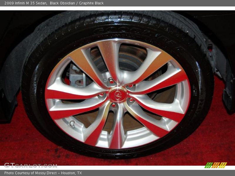 Black Obsidian / Graphite Black 2009 Infiniti M 35 Sedan